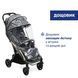 Прогулянкова коляска Chicco Goody Xplus сіра з бампер-ручкою для перенесення, автоматичне складання, компактні розміри