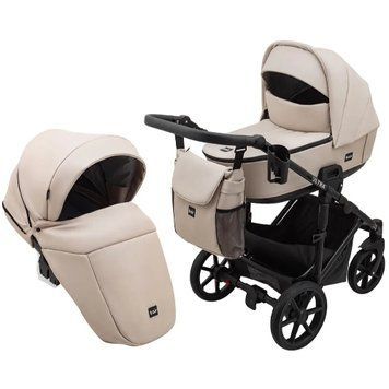Коляска 2 в 1 Bair Ultra Eco U-22 латте