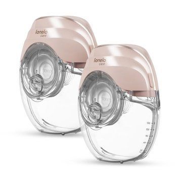 Двойной электрический молокоотсос Lionelo FIDI FREE SLIM DUO трехфазная система сцеживания, массаж, 8 уровней интенсивности