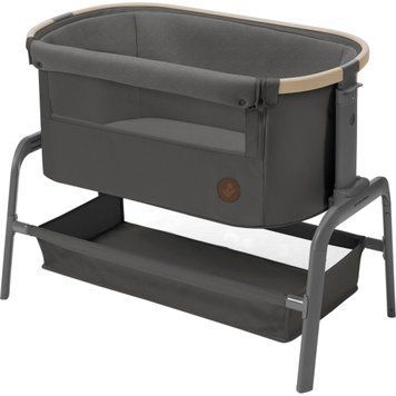 Приставне ліжечко Maxi-Cosi Iora Beyond Graphite Eco