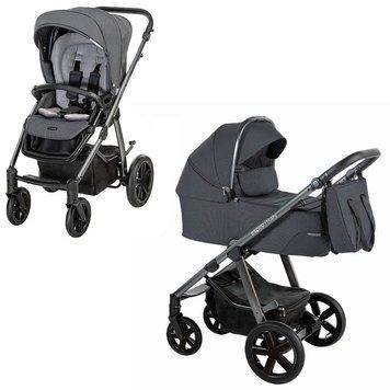 Універсальна коляска 2в1 Espiro Husky XL 2022 217 Graphite