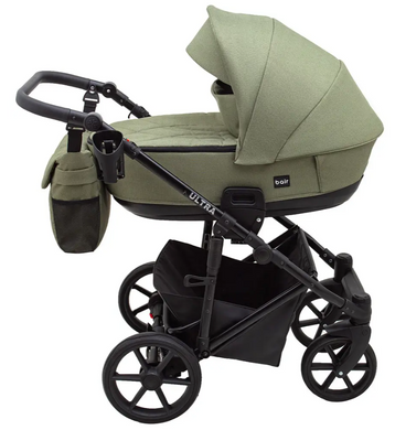 Коляска 2 в 1 Bair Ultra Soft U-816 оливковый