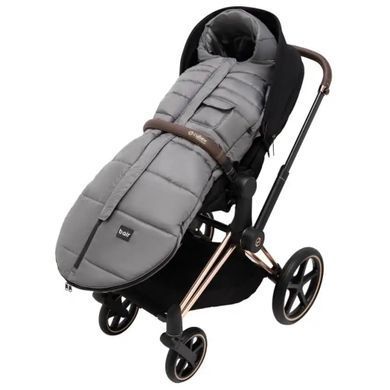 Зимний конверт в коляску или санки Bair Nordie smoke graphite