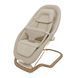 Шезлонг-гойдалка Maxi-Cosi Dove Pro Elegance Beige з еко-тканинами, вкладиш для новонароджених, режим вібрації CloudSoft