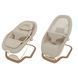 Шезлонг-гойдалка Maxi-Cosi Dove Pro Elegance Beige з еко-тканинами, вкладиш для новонароджених, режим вібрації CloudSoft
