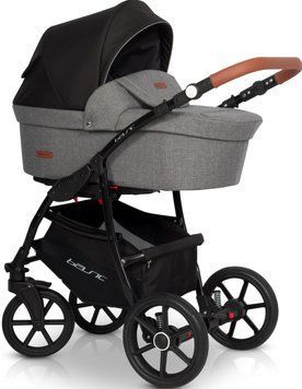 Универсальная коляска 2 в 1 Riko Basic 01 Anthracite