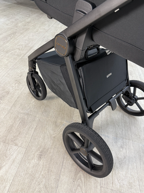 Універсальна коляска 2в1 Carrello Ultra CRL-6527 Basalt Black новинка 2025 з великими колесами та термолюлькою