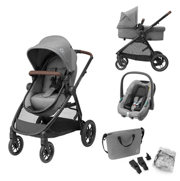 Універсальна коляска 3в1 Maxi-Cosi Zelia S Trio Grey