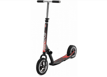 Самокат Puky SpeedUs Two Air Black-Red 5004 для дітей 5 років+ та дорослих