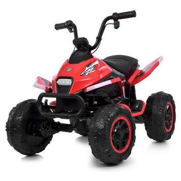 Дитячий електричний квадроцикл Bambi Racer M 6242EL-3(24V) червоний 4 мотори, фари зі світлом, музика, звук під час старту