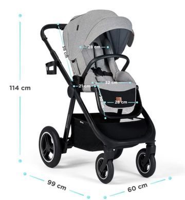 Універсальна коляска 2 в 1 Kinderkraft Everyday Bird (KSEVER00BIR2000)