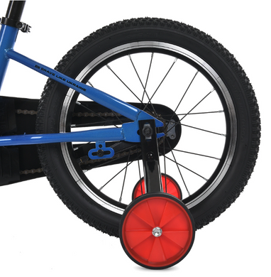 Велосипед дитячий PROFI 16д. MB 1607-2 синій для дітей від 4-х років