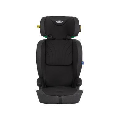 Автокресло Graco Energi черное i-Size R129 с ISOFIX и верхним ремнем Top Tether, защита от боковых ударов Safety Surround, регулируемый подголовник