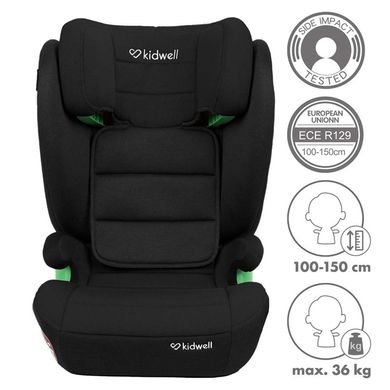 Автокрісло Kidwell Weston I-Size ISOFIX black