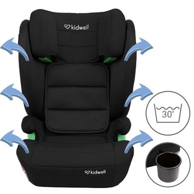 Автокрісло Kidwell Weston I-Size ISOFIX black