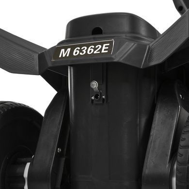 Квадроцикл дитячий Bambi Racer M 6362E-9 фіолетовий на акумуляторі, педаль газу, фари зі світлом, 2 мотори