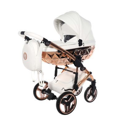 Універсальна коляска 2в1 Junama Hand Craft 09 White-Copper