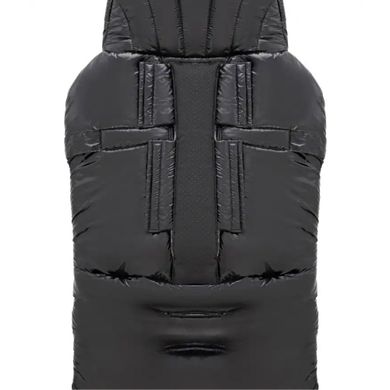 Зимний конверт в коляску или санки Bair Nordie black moncler