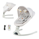 Електричний шезлонг-гойдалка 2в1 Kinderkraft Tulsy Beige (KBTULS00BEG0000)