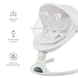 Електричний шезлонг-гойдалка 2в1 Kinderkraft Tulsy Beige (KBTULS00BEG0000)