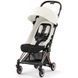 Прогулянкова коляска Cybex Coya 2023 Off White шасі Rosegold легка та компактна для подорожей