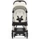 Прогулянкова коляска Cybex Coya 2023 Off White шасі Rosegold легка та компактна для подорожей