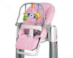 Набор для детского стульчика Tatamia (чехол и игровая панель), розовый