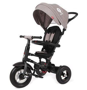 Велосипед складной трехколесный детский Qplay RITO Rubber Grey