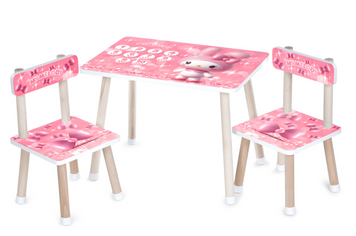Детский столик со стульчиками M 501-8 My Melody