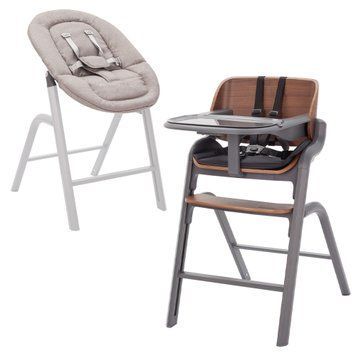 Стул для кормления и шезлонг 2 в 1 CARRELLO Combi CRL-9505 Coffee Black