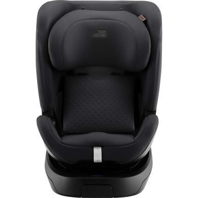 Автокресло Britax R&ouml;mer SWIVEL-GROW Max Air Onyx Black с оборотом на 360, солнцезащитный козырек, система вентиляции AirSense, ISOFIX, опорная нога