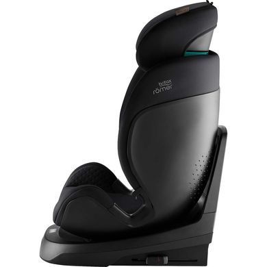 Автокресло Britax R&ouml;mer SWIVEL-GROW Max Air Onyx Black с оборотом на 360, солнцезащитный козырек, система вентиляции AirSense, ISOFIX, опорная нога