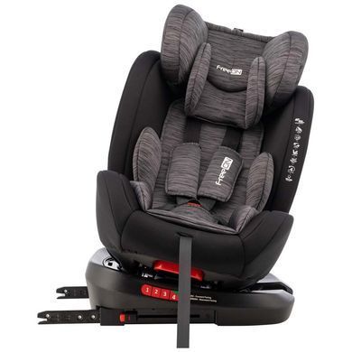 Детское автокресло FreeON Sierra Isofix black-grey