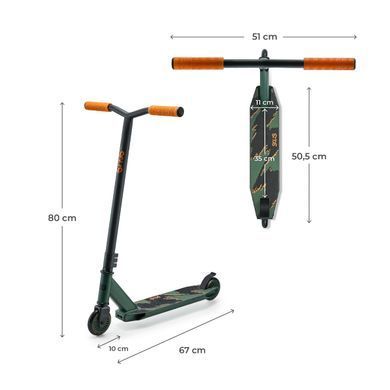 Самокат дитячий Kinderkraft Solis Green (KRSOLI00GRE0000)