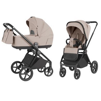 Універсальна коляска 2в1 Carrello Ultra CRL-6527 Maple Beige новинка 2025 з великими колесами та термолюлькою