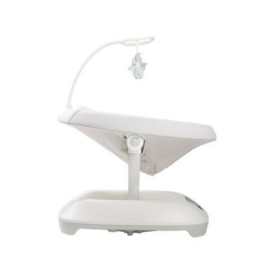 Убаюкивающий центр-шезлонг для младенцев Graco Eluma Sway 4 движения качания, белый шум, 10 успокоительных мелодий, 3 положения спинки