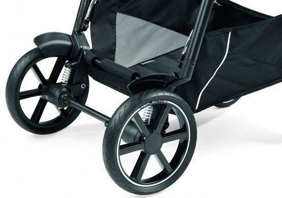 Прогулочная коляска Peg-Perego Veloce Black Shine (черная)