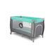 Детский манеж-кроватка Lionelo Sven Plus Grey Turquoise