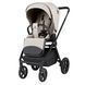 Коляска 2в1 Carrello Ultra F CRL-6556 Milk Grey складання люльки разом із рамою, великі колеса з амортизацією, компактне складання