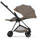 Коляска 2в1 Cybex Mios Comfort 5.0 Coconut Brown шасі Matt Black складання люльки з шасі, легка та маневрена, амортизація усіх коліс