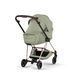 Люлька Cybex Mios/Coya Fold Lux Style Collection Sage Green складання разом з шасі, збільшений капюшон, матрац Memory Foam