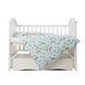 Постельный комплект для детской кроватки Twins Unicorn mint 3 элемента