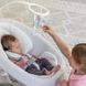 Убаюкивающий центр-шезлонг для младенцев Graco Eluma Sway 4 движения качания, белый шум, 10 успокоительных мелодий, 3 положения спинки