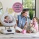 Убаюкивающий центр-шезлонг для младенцев Graco Eluma Sway 4 движения качания, белый шум, 10 успокоительных мелодий, 3 положения спинки
