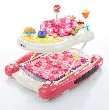 Ходунки Babyhit BG2123 Active - Pink-White (Біло-рожевий)