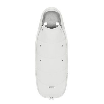 Чохол для ніг Cybex Platinum Footmuff New Generation Off White підкладка з плюшевого флісу, до -10 &deg;C, водовідштовхувальне покриття