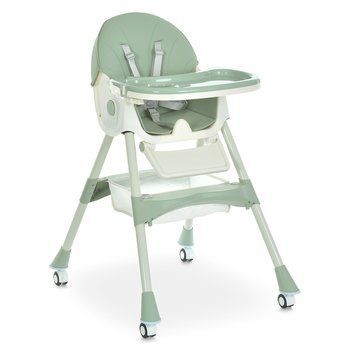 Стульчик для кормления BAMBI M 6302 Olive компактная сборка и съемный поднос