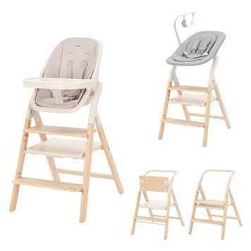 Стульчик для кормления и шезлонг 3в1 Carrello Ergo CRL-16701 Sugar Beige
