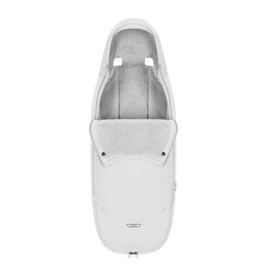 Чохол для ніг Cybex Platinum Footmuff New Generation Off White підкладка з плюшевого флісу, до -10 &deg;C, водовідштовхувальне покриття