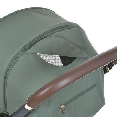 Прогулянкова коляска El Camino BEYA ME 2024 1127-S Khaki Green з автоматичним складанням та великими колесами